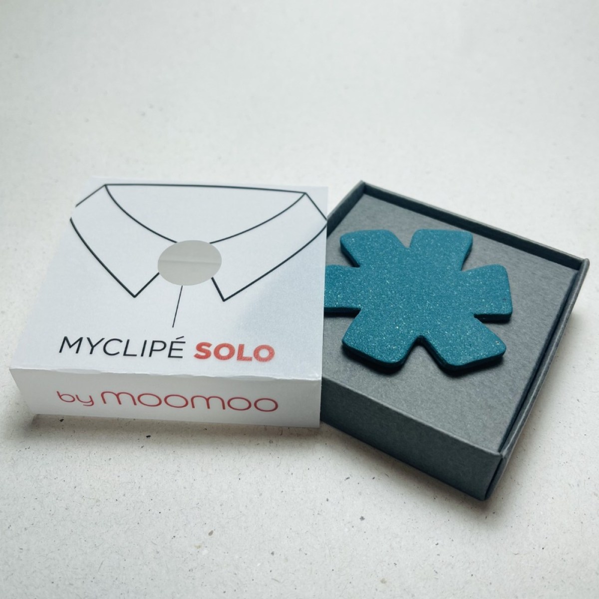 SOLO ROSETTE METAL PETROL